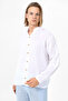 Men's Shirt - Muslin Judge Collar Long Sleeve Men's Shirt-4050