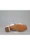 Miss Park Moda K6000 Heeled Skin Color Women's Slippers - 3
