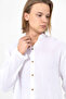 Men's Shirt - Muslin Judge Collar Long Sleeve Men's Shirt-4050 - 4
