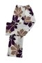 Girl's Spanish Leg Roll-Up Trousers /Girl's Loose Wide-Leg Trousers/ Roll-Up Trousers - 8