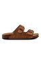 Unisex Orthopedic Sole Comfort Model Slippers with Double Strap Buckle, Daily Comfortable for Outside and Inside