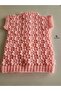 Marsela Hand Knitted Floral Baby Vest - 3
