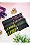 4 Pcs Mixed Color Coin Purse Impertex Water-Proof Fabric Double Zipper 10 X 13 cm Wallet - 3