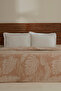 Leafy Sea Muslin Double Single Pique Beige