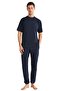 Men's Navy Blue T-Shirt 100% Cotton - 2