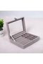 Jewelry Storage Box and Organizer, Jewelry Holder and Display Organizer for Earrings, Necklaces, Bracelets and Rings, Grey Color - 6