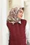 وشاح حريري من نسيج التويل 11456-11 - 2