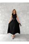 Lina Belted Linen Pleated Midi Dress - 2