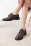Vulkan Women's Classic Oxford Shoes – Stylish Brogue Detail – Comfortable Sole - 8