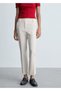 Straight Cut Trousers with Pens