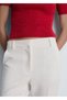Straight Cut Trousers with Pens - 6