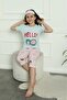 Girl's Capri Pajama Set with Sleep Band