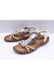 25Y150-7 Pearl and Stone Sandals (the Mold Is Smaller Than Size 1) - 4
