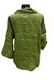 Three-Button Italian Linen Blouse - 2