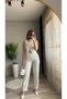 Side Button Vest Trousers Set