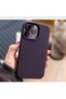 حافظة متوافقة مع هاتف Apple iPhone 15 Pro مصنوعة من السيليكون الناعم وغطاء إطلاق مخملي من الداخل. - 5