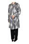 Women's Button Front Collar Shirt with Sleeve Cuffs