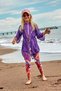 Children's Purple Colored Kimono - P2427