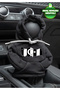 Fan Black and White Gear Shift Hoodie Car Apparel Gear Shift Fleece Auto Accessory Gear Shift Knob Sweat