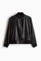 Regular Fit Sequined bomer jacket