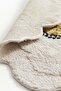 Tufted flower-shaped bath mat - 3