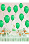 25 Green Color Balloons – Helium Compatible, Quality and Durable - 2