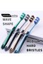 6 toothbrushes Medium bristle toothbrush 6 independent packages For adult men and women Teeth are cl