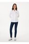 U.S. Polo Assn. Slim Fit Shirt Collar White Women's Shirt Crista025Y - 4