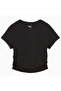 Tropical Allover Print Women's Black T-Shirt (526868-01) - 2