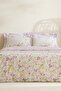 Eliana 100% Cotton Double Duvet Cover Set Lilac