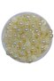 13mm Flower Model Cream Color Bonding Half Pearl,Without Evidence Half Cream Pearl Beads (25Gr,~65Pcs)