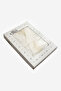 Lace Piqué Hooded Piqué 100% Cotton Soft Bathrobe - 5