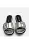 Silver 41-42-43-44 Sizes Women's Slippers - 3