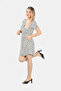 White and Black Polka Dot Dress - 2