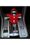 1 piece very stylish vehicle gear shift outfit / gear shift ornament /red raincoat design