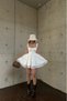 Women's White Strappy Lace Detail Dress 1041-2293 - 8