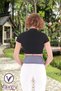 Menstrual Pain Relief Therapy Belt Hot and Cold Thermogel Gift with Purple Ribbon for Girls - 6