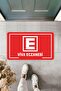 Red Pharmacy Logo Doormat Kp28