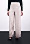 Zebra Patterned Trousers - Powder - 5