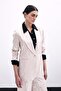 Zebra Patterned Jacket - Powder - 3