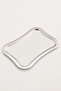Naldo Stainless Italian Model Coffee Presentation Tray Silver 1 Piece - 4