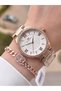 Silver/rose Anti-tarnish Color Throw 3 Atm Special Design Women's Wristwatch with Metal Cord Bfl21261-e