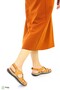 Women's Flat Sole Genuine Leather Orthopedic Daily Sandals M26Ys2535 - 5