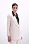 Zebra Patterned Jacket - Powder - 2