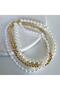 3-piece necklace with pearls - 2