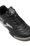 Toledo JR 2401 - Black White Gray Children's Astroturf Shoes - 6