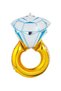 Ring Foil Balloon Helium Balloon Balloon for Lover Marriage Proposal and Special Occasion - 3