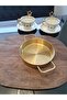 Gold Sahan Breakfast Presentation Pan (Egg, Sausage, Salam, Etc.) Serving Presentation 20 cm Attention to Detail - 4