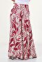 Patterned Skirt Pants - 3