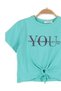 Girl 6-7-8-9-10 Years Old Summer Cargo Pocket Linen Pants Bottom Top Set - 3